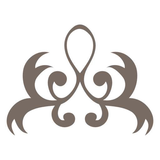 Decorative corner ornament - Transparent PNG & SVG vector file