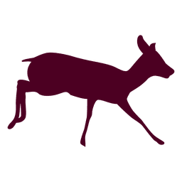 Deer running sequence 7 PNG Design