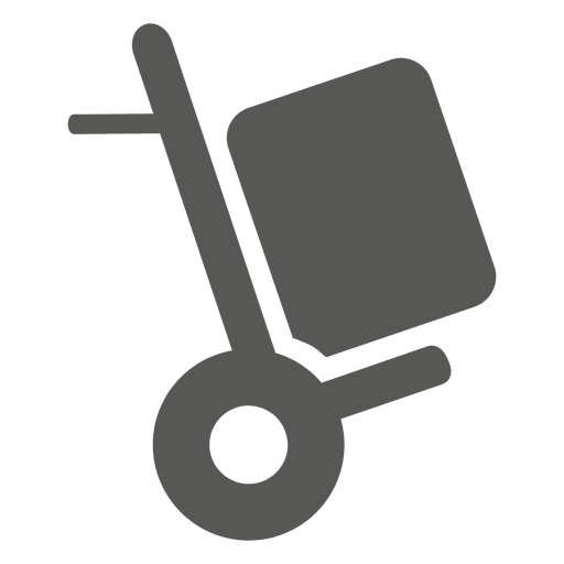 Delivery cart icon PNG Design