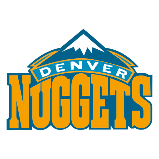 Denver nuggets logo - Transparent PNG & SVG vector file