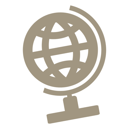 Icono de globo de escritorio Diseño PNG
