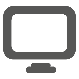 Icono de monitor de escritorio