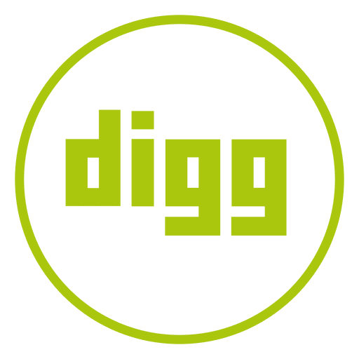 Digg Ringsymbol PNG-Design