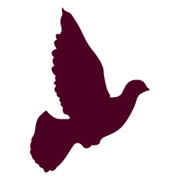 Paloma de la paz volando libre Diseño PNG