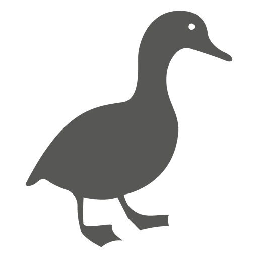 Ente flaches Symbol PNG-Design