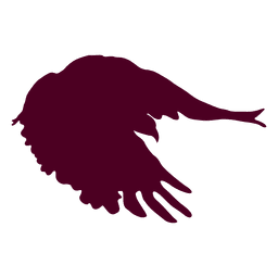 Secuencia de vuelo de silueta de águila Diseño PNG
