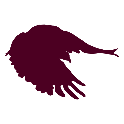 Eagle silhouette flying sequence PNG Design
