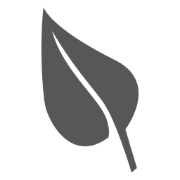 Eco leaf icon PNG Design