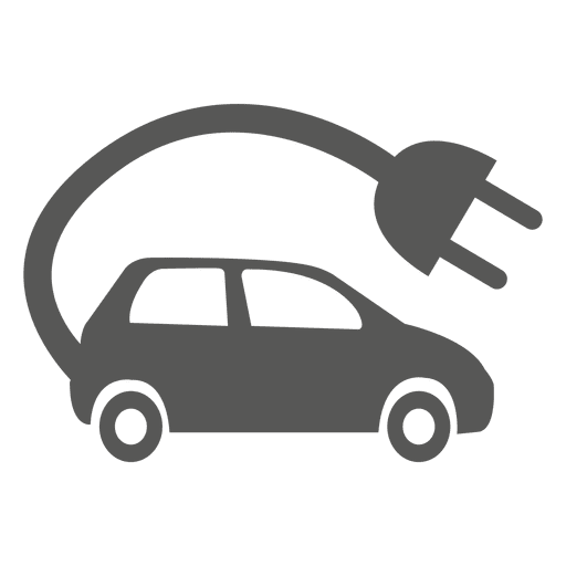 Coche eléctrico Diseño PNG