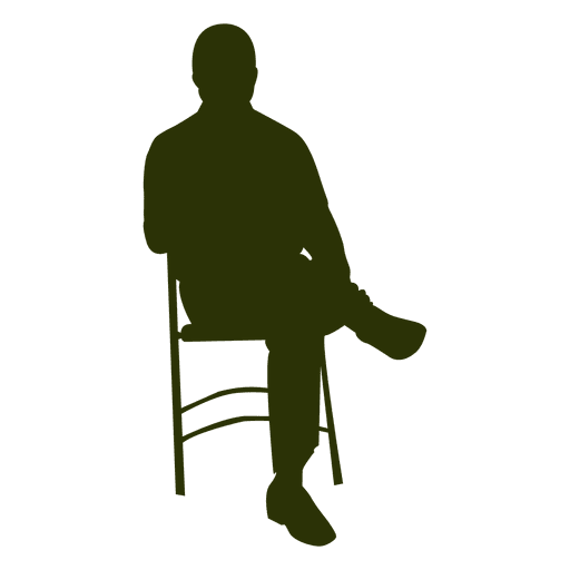 Executive sitting on chair 2 - Transparent PNG & SVG vector file