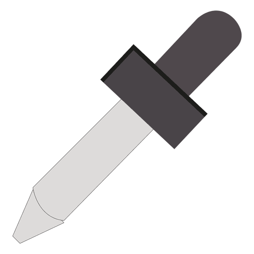 Pipettenwerkzeugsymbol PNG-Design