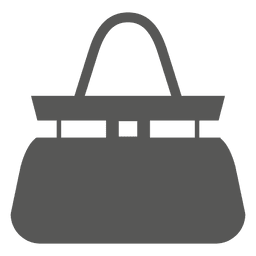 Icono de bolso de señoras de moda Icono de bolso de señoras de moda