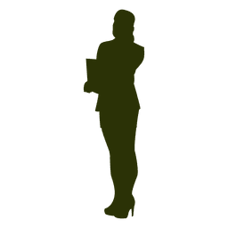 Mulher executiva falando móvel 2 Desenho PNG