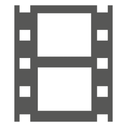 Icono de cine tira de película Icono de cine tira de película