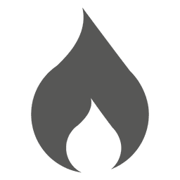 Feuerflammensymbol PNG-Design