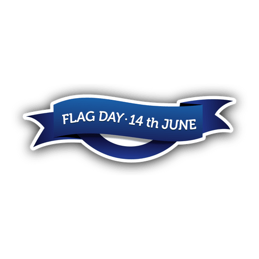 Download Flag day badge - Transparent PNG & SVG vector file