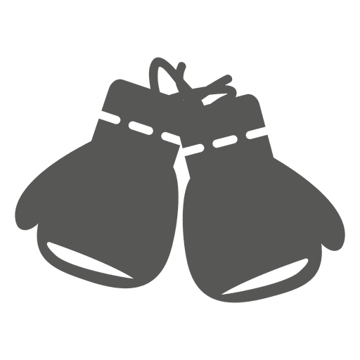 Icono de guantes de navidad plana Diseño PNG
