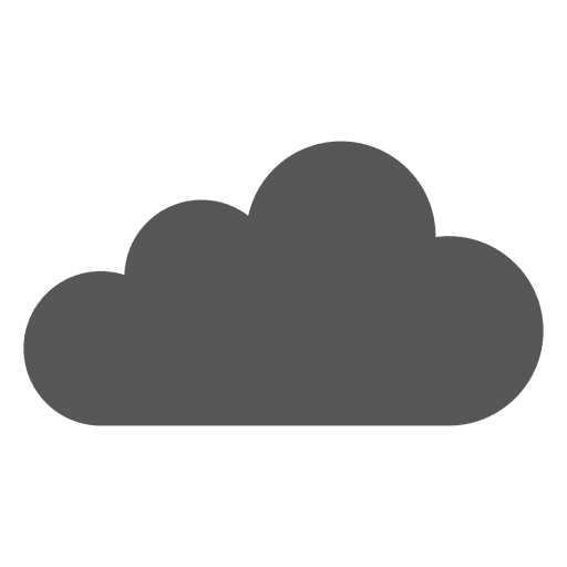 Flat Cloud Icon Transparent Png Svg Vector File