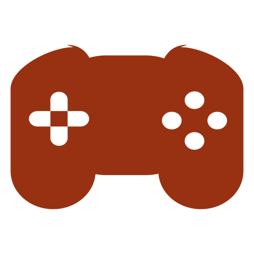 Flat gaming console PNG Design