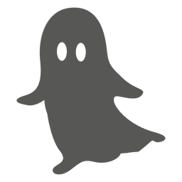 Flat halloween ghost cartoon Flat halloween ghost cartoon