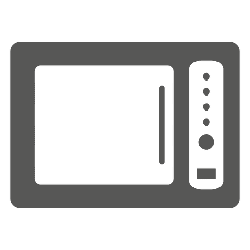Icono de horno plano Diseño PNG