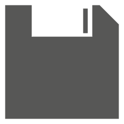 Icono de disquete Diseño PNG Transparent PNG