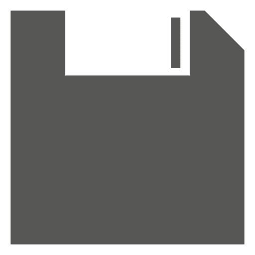 Icono de disquete Diseño PNG