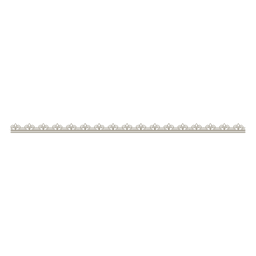 Divisor de corona floral Diseño PNG