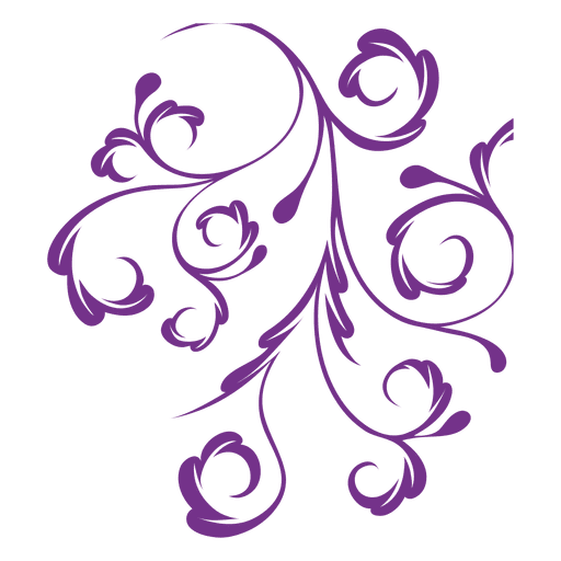 Download Floral ornament swirls - Transparent PNG & SVG vector file