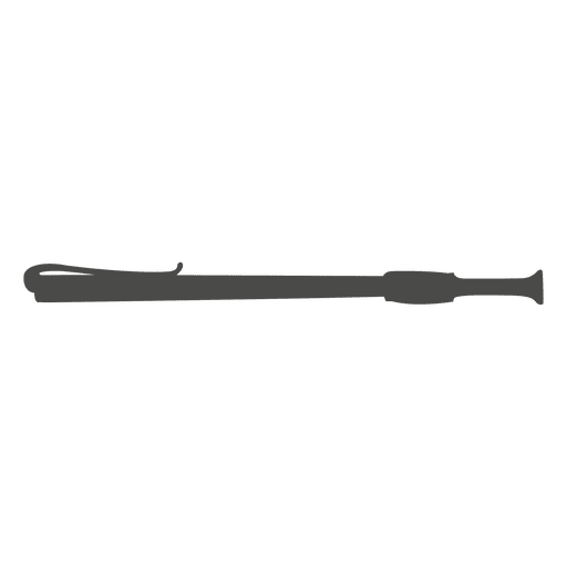 Silueta de flauta 4 Diseño PNG