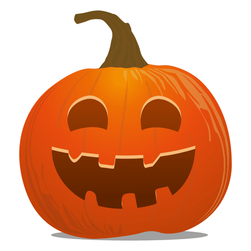 Funky pumpkin emoticon - Transparent PNG & SVG vector file