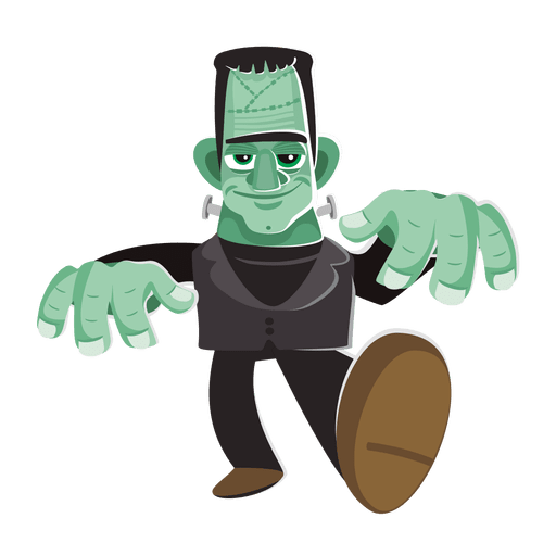 Funny frank character PNG Design