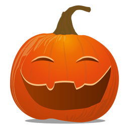 Funny Pumpkin Emoticon PNG & SVG Design For T-Shirts