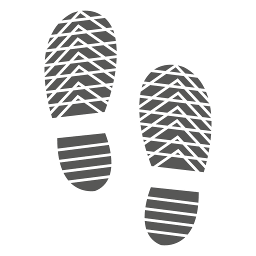 Gents shoeprint icon PNG Design