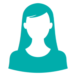 Menina esboço silhueta redonda Desenho PNG