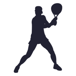 Girl tennis player silhouette 1 PNG Design