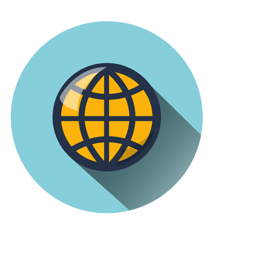 Globales Kreissymbol PNG-Design