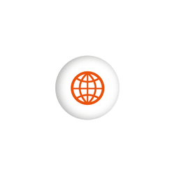 Infográfico de esfera de ícone de globo Desenho PNG
