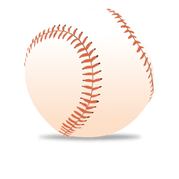 Béisbol brillante Diseño PNG