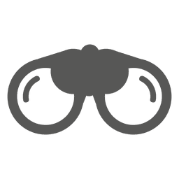 Goggle flat icon PNG Design