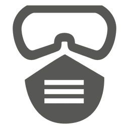 Goggle mask icon PNG Design Transparent PNG