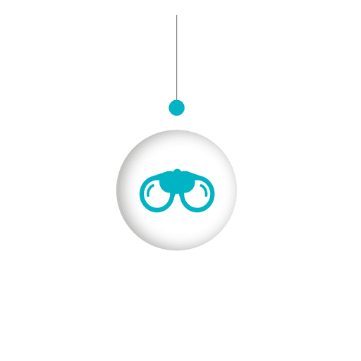 Brillenkugel verbinden Infografik PNG-Design