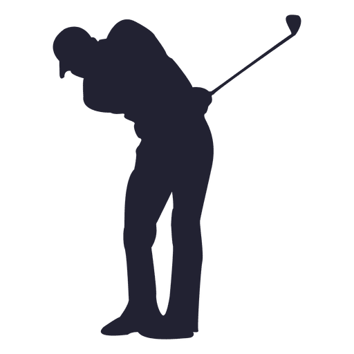 Golfspieler-Silhouette PNG-Design