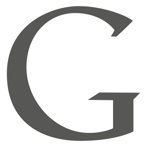 Google g icon PNG Design