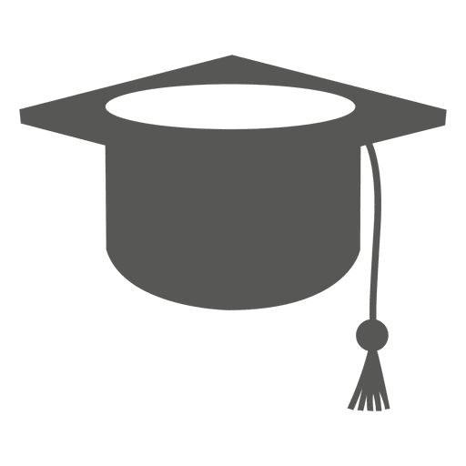 Graduate hat icon PNG Design