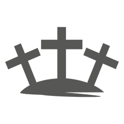 Icono de cementerio Diseño PNG