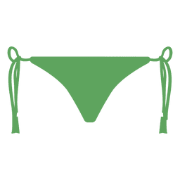 Green bikini PNG Design Transparent PNG