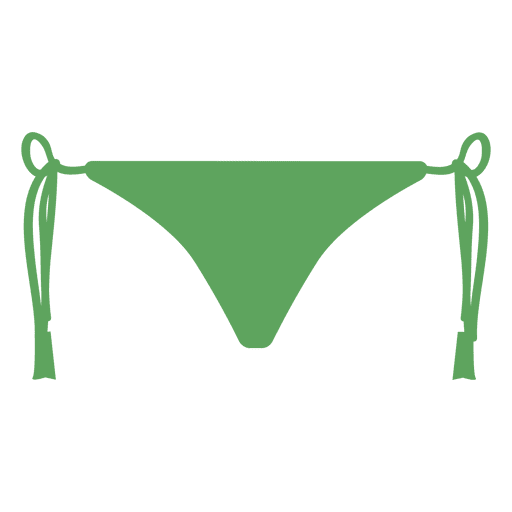 Grüner Bikini PNG-Design