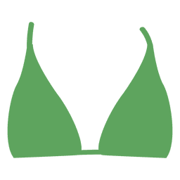 Green bikini top PNG Design