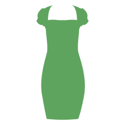 Green ladies dress PNG Design Transparent PNG